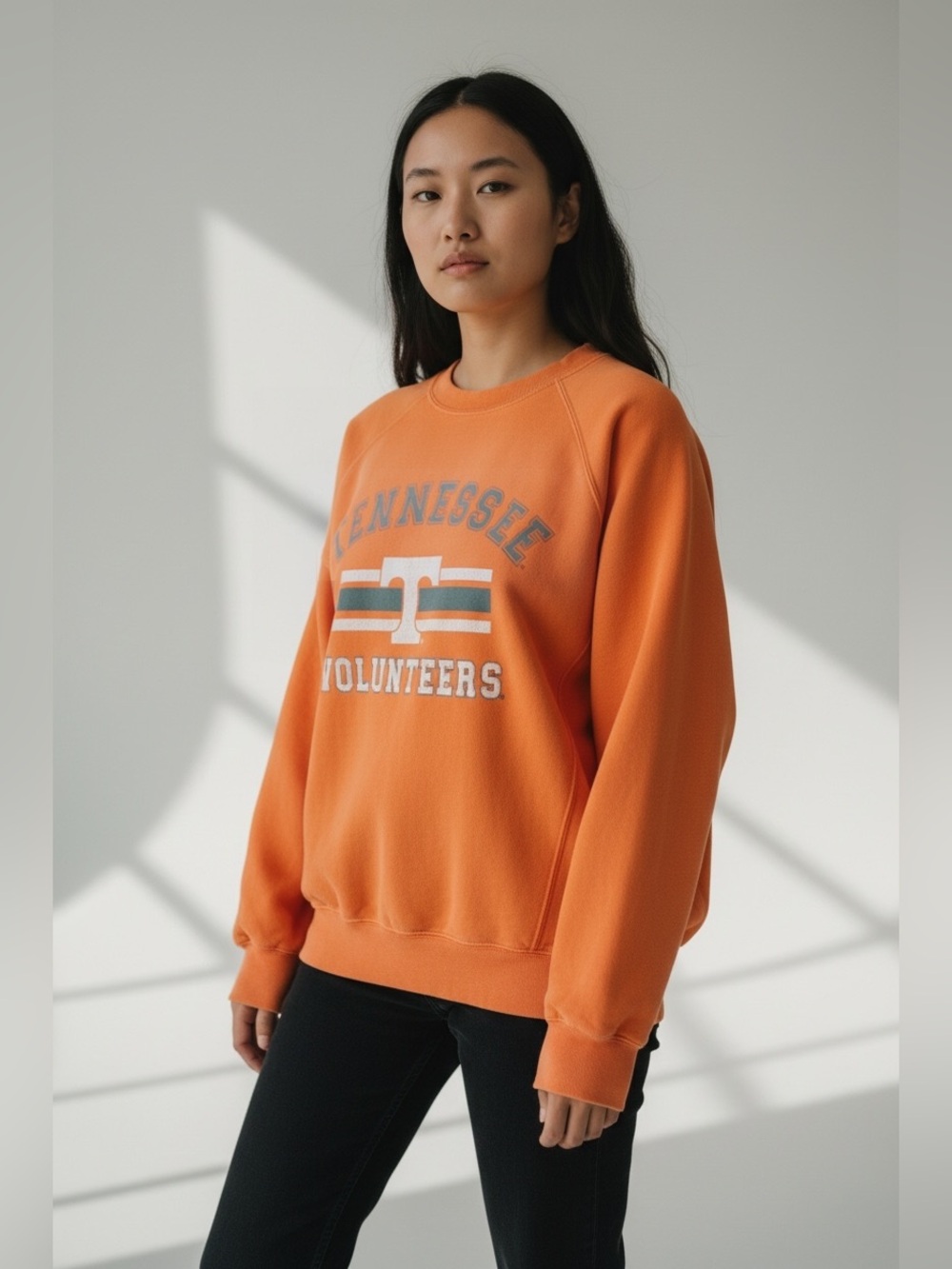 Colosseum Orange Tennessee Volunteers Crewneck Sweatshirt | NWT